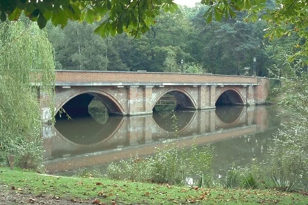 Bridge Over Pond, Whiteley Village
