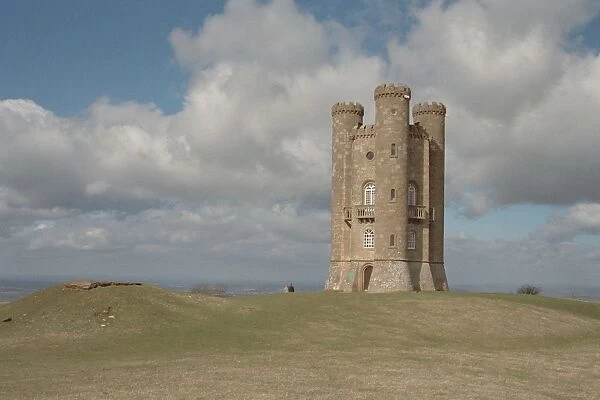 Broadway Tower. Folly. 1798 by James Wyatt for Lord Coventry on the edge of the Cotswolds