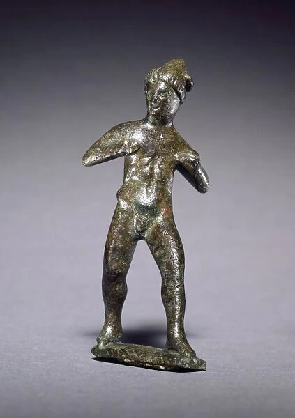 Bronze figure from Wroxeter J980108
