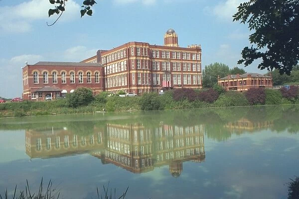 Coppull Ring Mill. Former cotton spinning mill, 1906, in art nouveau style