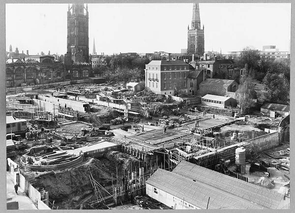 Coventry and cathedral construction JLP01_01_025_39