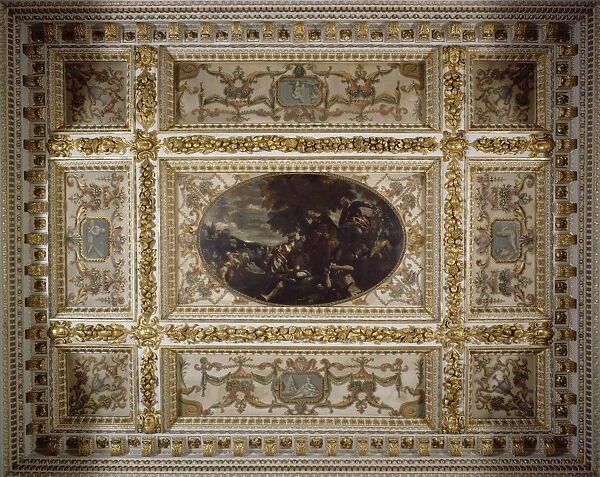 Defence of Scutari, Gallery ceiling, Chiswick House J010008