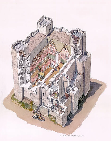 Dover Castle Keep c. 1190 N090100