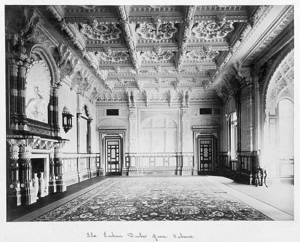 Durbar Room, Osborne House c.1890 D880045