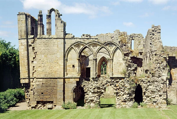 Easby Abbey K000914. EASBY ABBEY, North Yorkshire