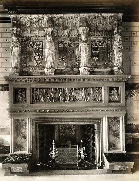 Eaton Hall fireplace, 1887 BL08270