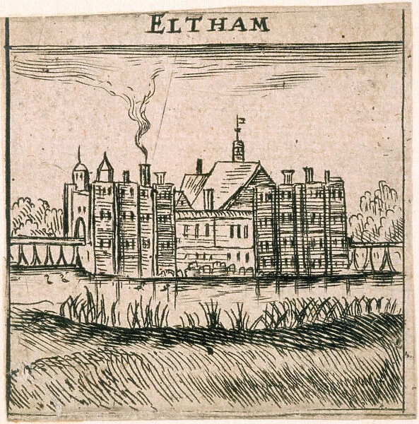Eltham Palace c.1653 K990276