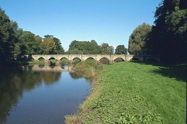 Essex Bridge. Probably C16 and perhaps the least altered old bridge in