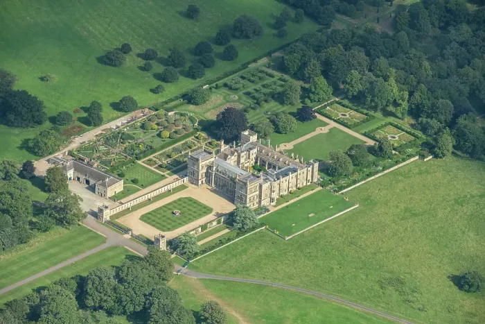 Framed Print : Grimsthorpe Castle, Lincolnshire 34275_047