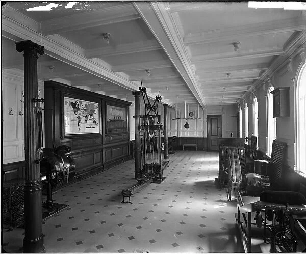 Gymnasium, RMS Olympic BL24990_014