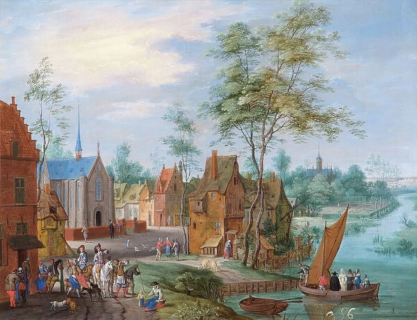 Gysels - A Flemish Village with River View N070592