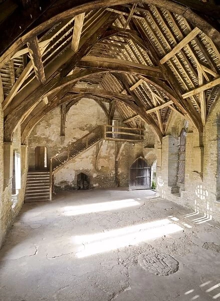 The Hall at Stokesay Castle N080469