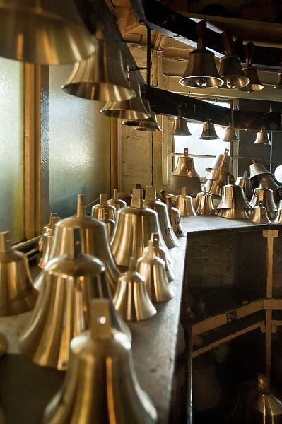 Hand bells DP130731. Whitechapel Bell Foundry