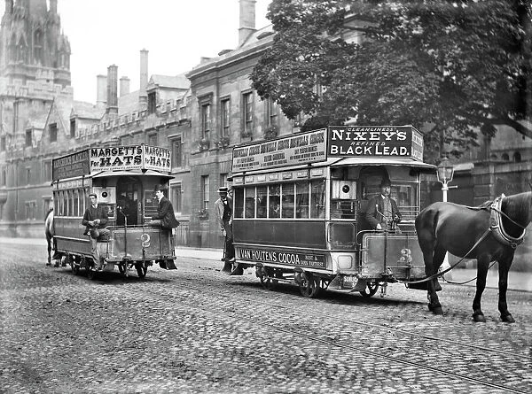 Horse-drawn trams, Oxford c. 1905 CC73_01178