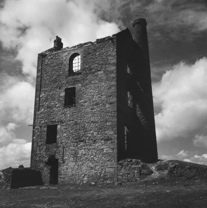 Framed Print : Housemans Shaft Engine House at South Phoenix Mine DES01_02_010
