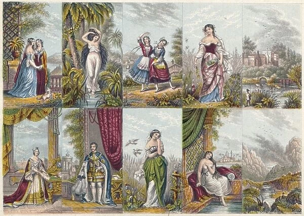Illustrations dated 1851 N110048