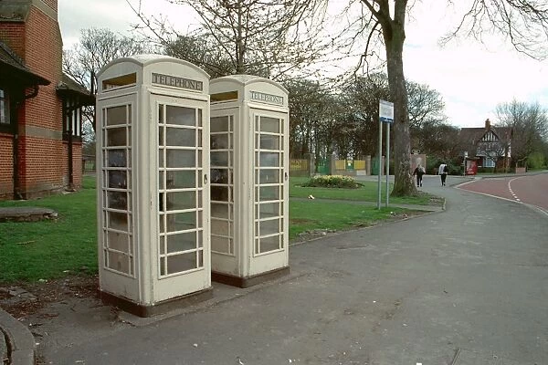 Two K6 Telephone Kiosks
