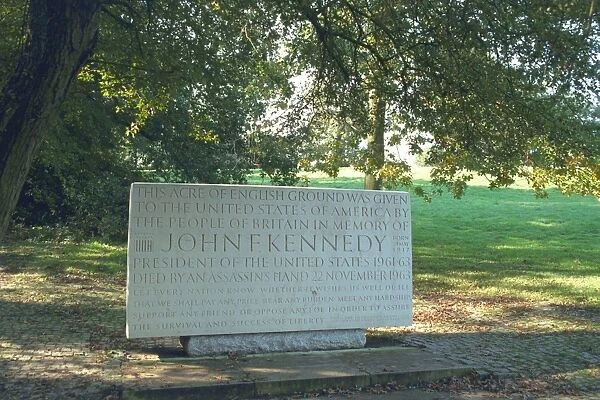 Kennedy Memorial. Memorial to President John F