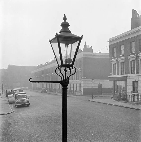 Lamp post AA065351. DAME STREET, Islington, London