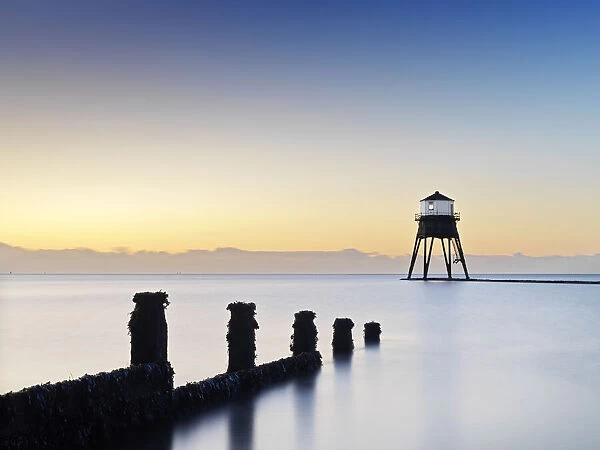 Lighthouse DP248875. Dovercourt Lighthouses and Causeway
