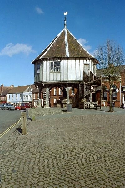 Market Cross. Grade I listed market cross, now housing Wymondham's tourist