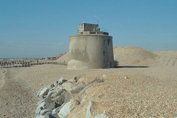 Martello Tower. Situated North of Langney Point