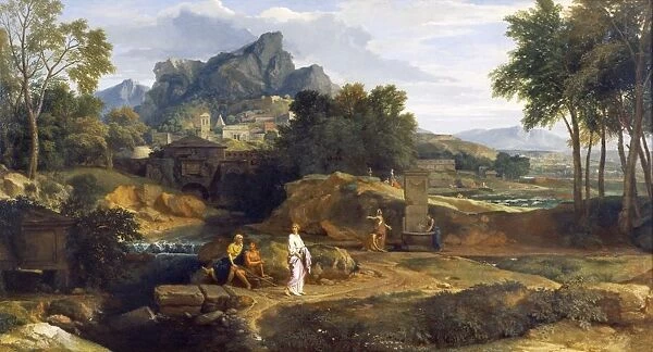 Millet - Classical Landscape with Figures...K050050