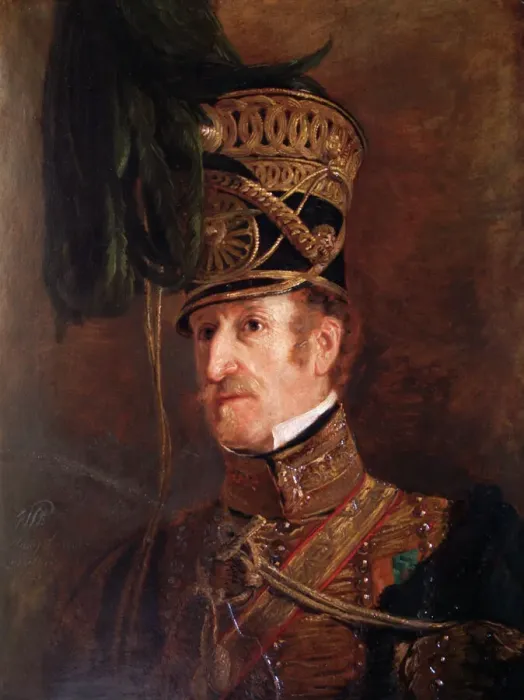 Framed Print : Pieneman - Lieutenant-Colonel William Thornhill N070460 Framed Print : Pieneman - Lieutenant-Colonel William Thornhill N070460