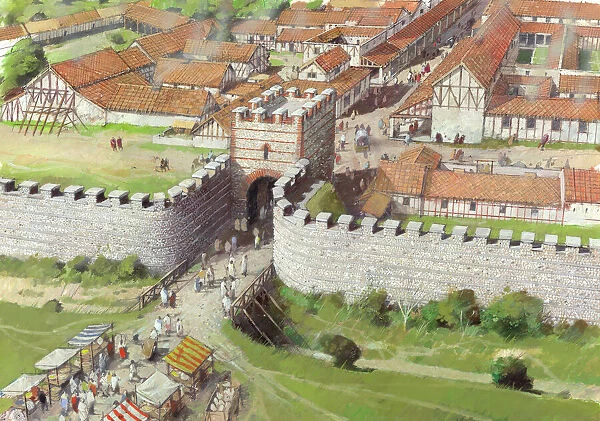 Silchester Roman City Walls J950064