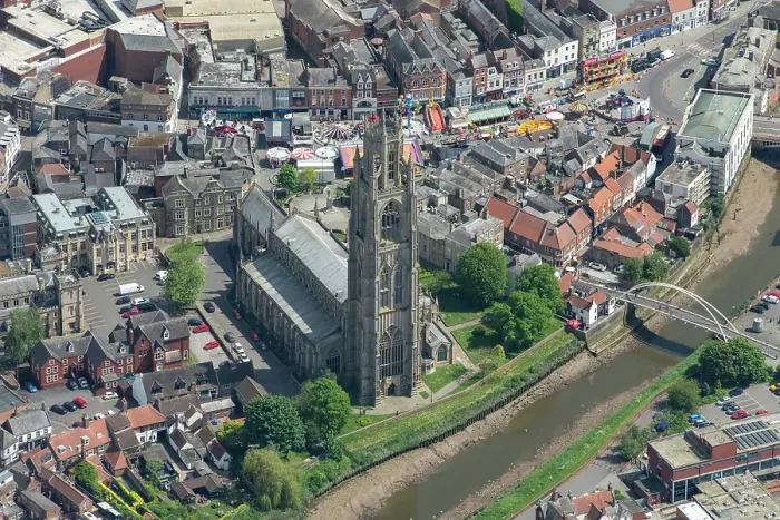 Framed Print : St Botolphs Church and Boston Stump, Lincolnshire 34258_001