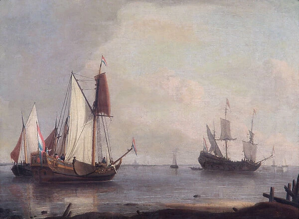 Storck - Dutch Shipping in a River N070598