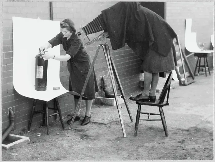 Framed Print : Trade Test Board examination at the No.2 School of Photography chp01_07_01_041