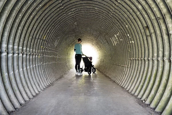 Tunnel DP263451. Victory Park, Cainscross, Stroud, Gloucestershire