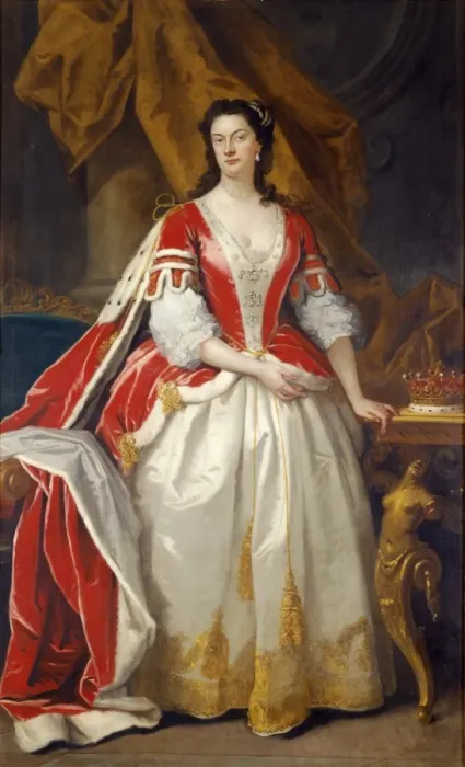 Framed Print : Vanderbank - Elizabeth, Countess of Northampton J920084 Framed Print : Vanderbank - Elizabeth, Countess of Northampton J920084