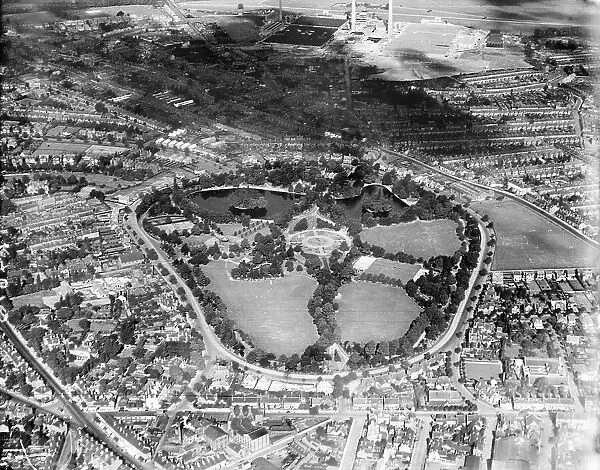 West Park EPW024615. West Park and surroundings, Wolverhampton, 1928