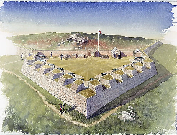 Woolpack Battery c. 1740s IC171_009
