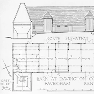 Barn and Oast House at Davington Court, Faversham MD64_00258
