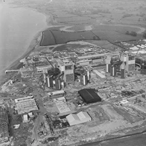 Berkeley Power Station from the air 1960 JLP01_08_056848a