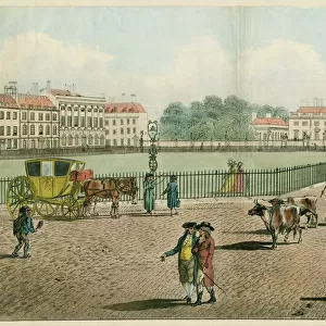 Bloomsbury Square, London in 1787 N060025