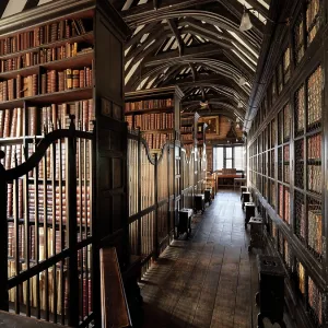 Print of Chetham's Library, Manchester Print of Chetham's Library, Manchester