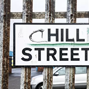 Chill Street sign DP233644