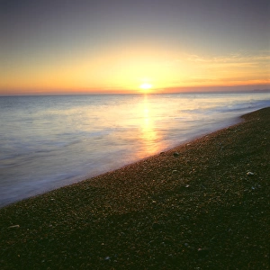 Coastal view at sunset K020301