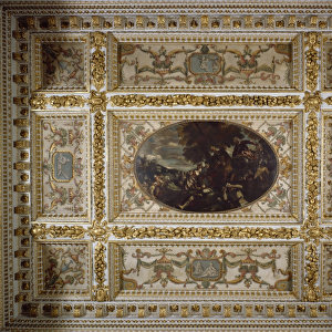 Defence of Scutari, Gallery ceiling, Chiswick House J010008