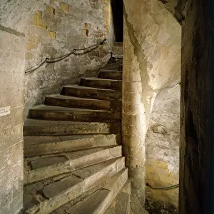 Dover Castle south staircase J870615