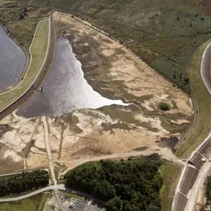 Redmires Reservoir Print, Drained for Repair