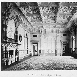 Durbar Room, Osborne House c. 1890 D880045