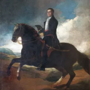 Equestrian Portrait of the Duke of Wellington Print