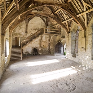 The Hall at Stokesay Castle N080469