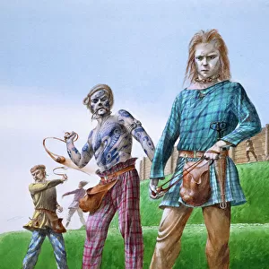 Iron Age tribesmen J870382
