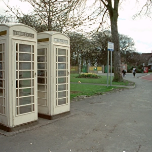 Two K6 Telephone Kiosks
